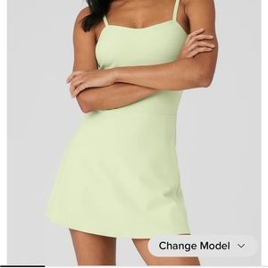 Alo Iced Green Tea Tennis Dress